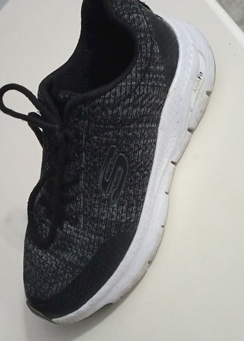 Skechers Gri Bağcıklı Kadın Spor Ayakkabı