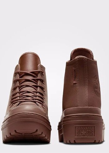 Converse Chuck Taylor All Star Lugged Heel Kahverengi Deri Bot - Görsel 6