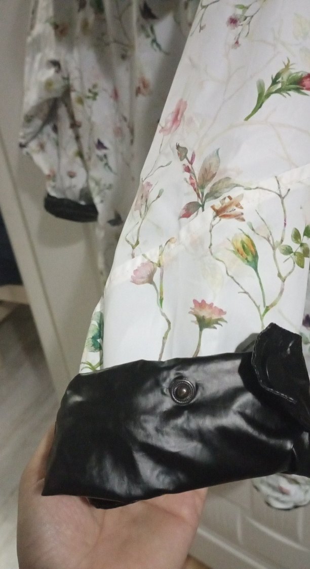 Siyah Kadın Gothic Midi Yağmurluk - Görsel 5