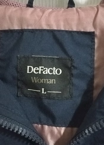 Kadın Lacivert Midi Fermuarlı Ceket - Görsel 3