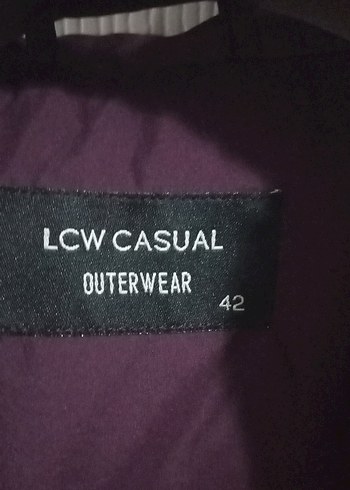 Mor Midi Kadın Ceket Fermuarlı - Görsel 3