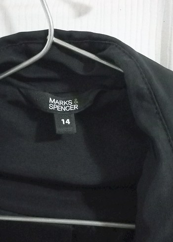 Kadın Siyah Midi Kemerli Trençkot - Görsel 3