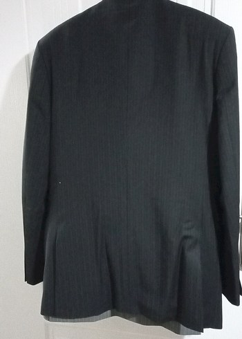 Siyah Düğmeli Erkek Takım Elbise - Görsel 2