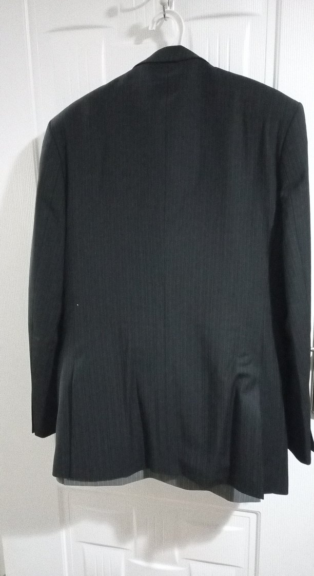 Siyah Düğmeli Erkek Takım Elbise - Görsel 2