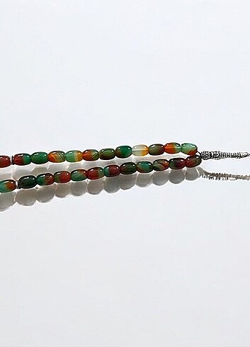 1.sinif doğal akik el yapimi tesbih - Görsel 2