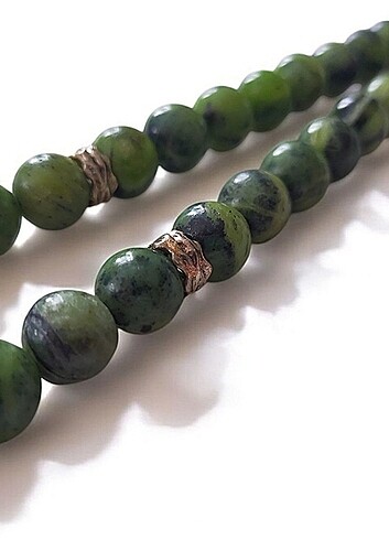 1. sınıf ozel seri kanada yesim tasi /koleksiyonluk tesbih - Görsel 4