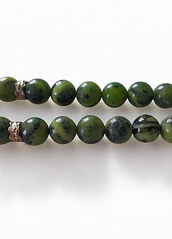 1. sınıf ozel seri kanada yesim tasi /koleksiyonluk tesbih - Görsel 5