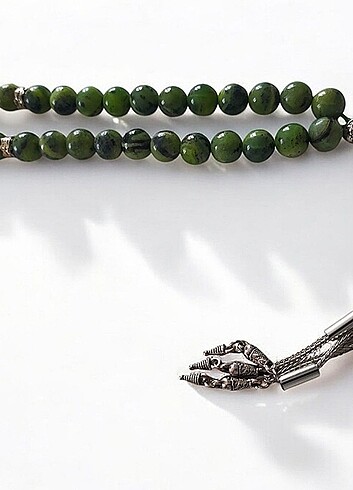 1. sınıf ozel seri kanada yesim tasi /koleksiyonluk tesbih - Görsel 6