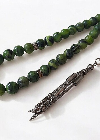 1. sınıf ozel seri kanada yesim tasi /koleksiyonluk tesbih - Görsel 7