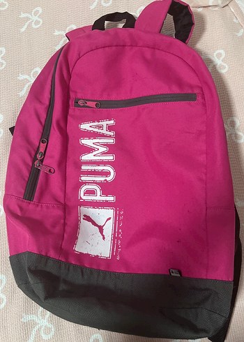 Puma Kadın Spor Pembe Fermuarlı Sırt Çantası