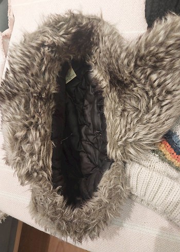 Gri Örgü Kadın Bere - Görsel 9