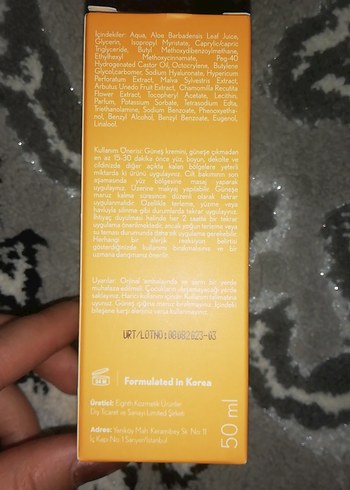 Eighthcolor SPF50+ Güneş Koruyucu - Görsel 4