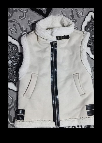 Kürklü Kadın Yelek - Görsel 5