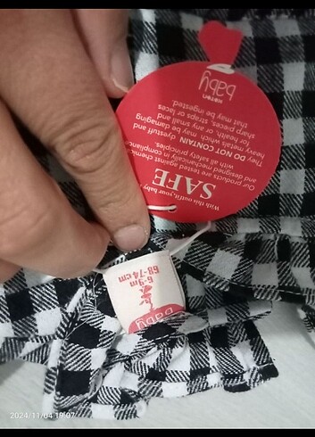 9-12 Ay Beden siyah Renk Kız çocuk elbise 