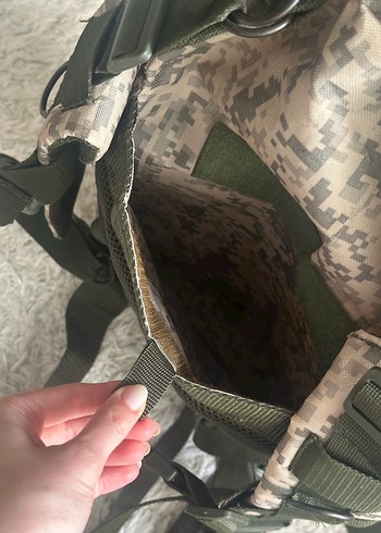 Gri Kamuflajlı Erkek Sırt Çantası - Görsel 4