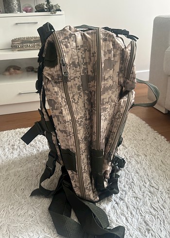 Gri Kamuflajlı Erkek Sırt Çantası - Görsel 2