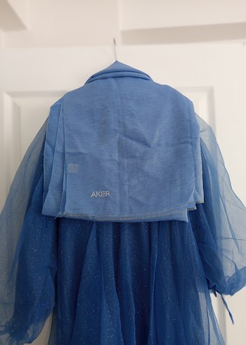 Mavi Drapeli Kadın Şal AKER - Görsel 2