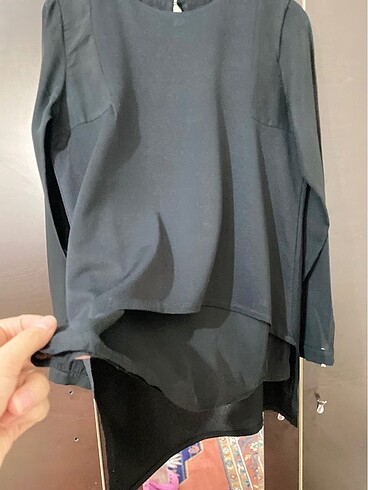 Siyah bluz - Görsel 3