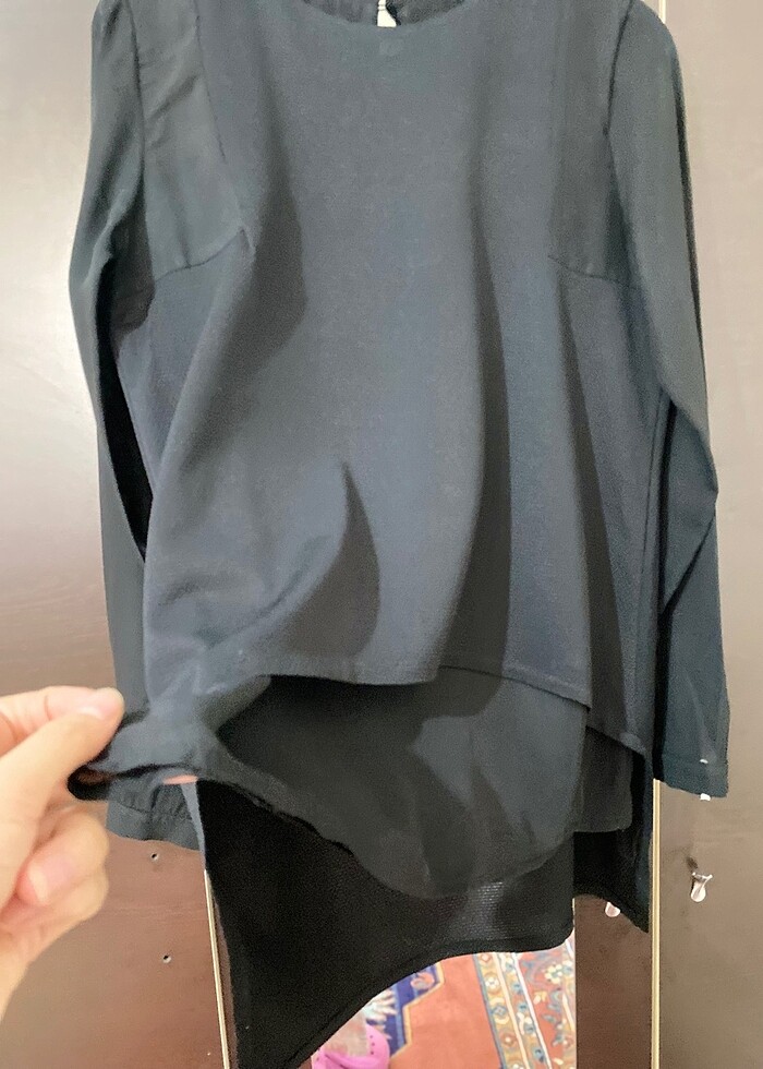 Siyah bluz - Görsel 3