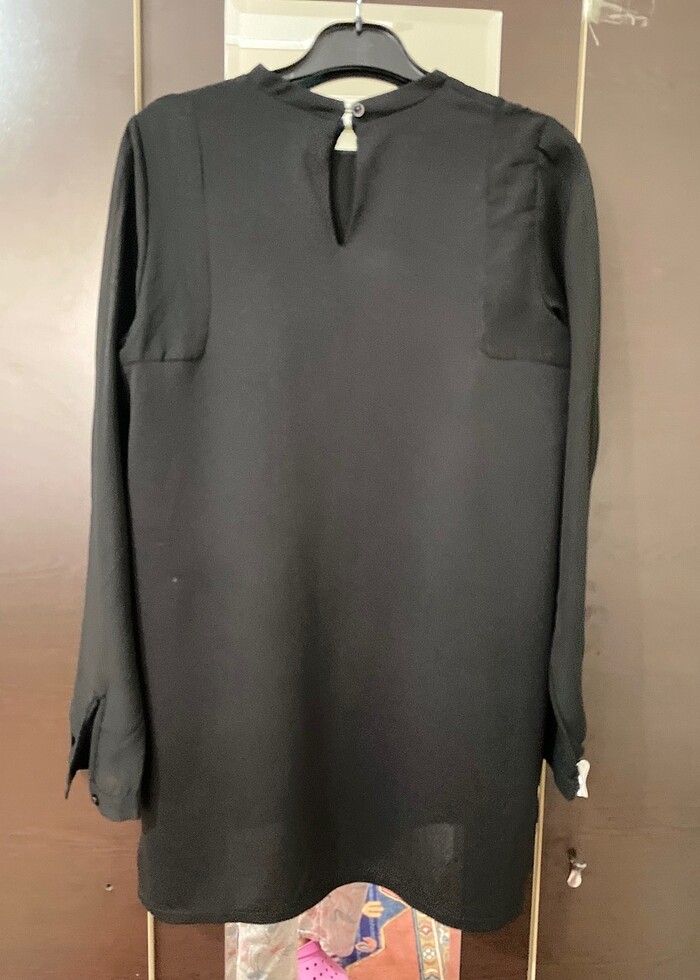 Siyah bluz - Görsel 4