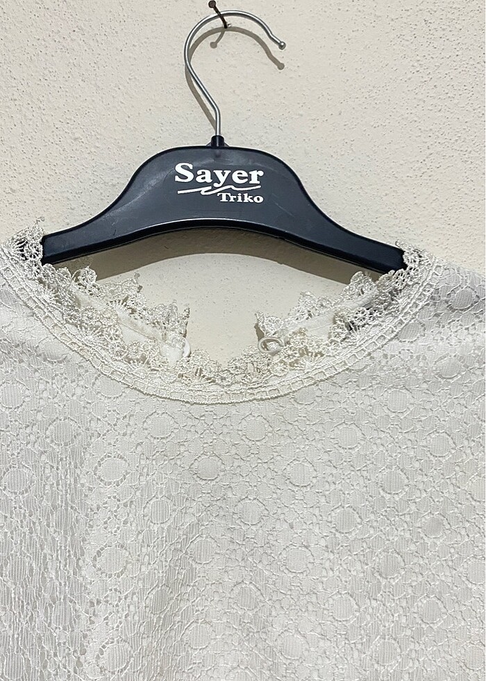 Dantel bluz - Görsel 3