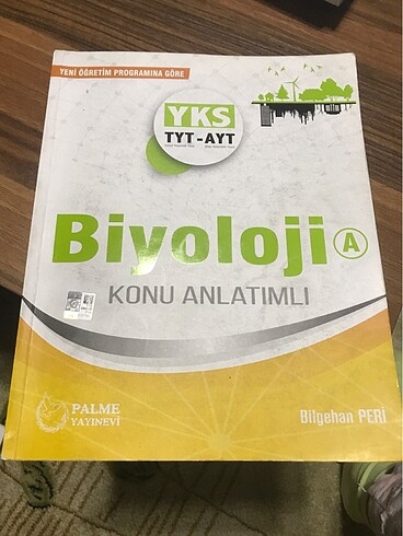 Biyoloji Palme konu anlatımlı kitap