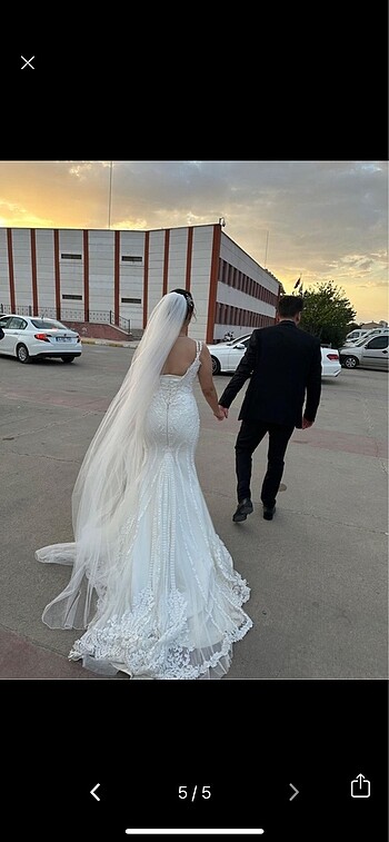 Narin moda balık gelinlik - Görsel 6