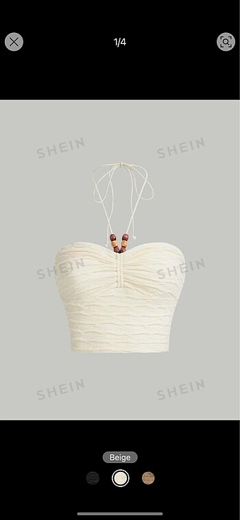 Shein Crop Büstiyer