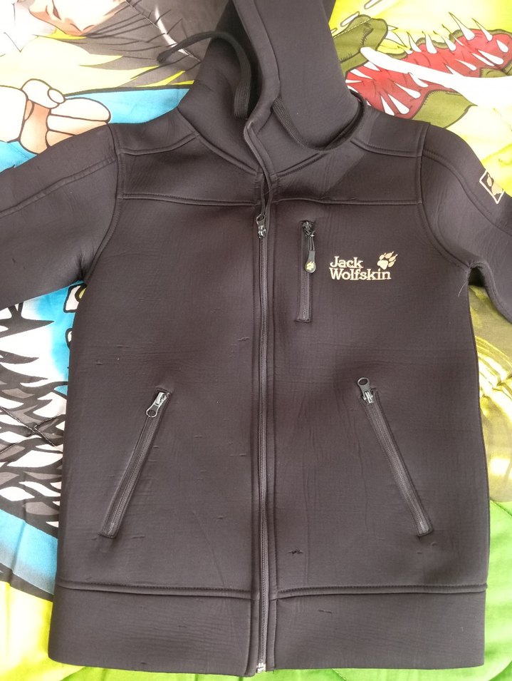 Erkek Kapüşonlu Fermuarlı Siyah Ceket - Görsel 2