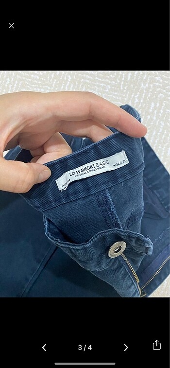 l/xl Beden Lcw Erkek Kot Pantolon