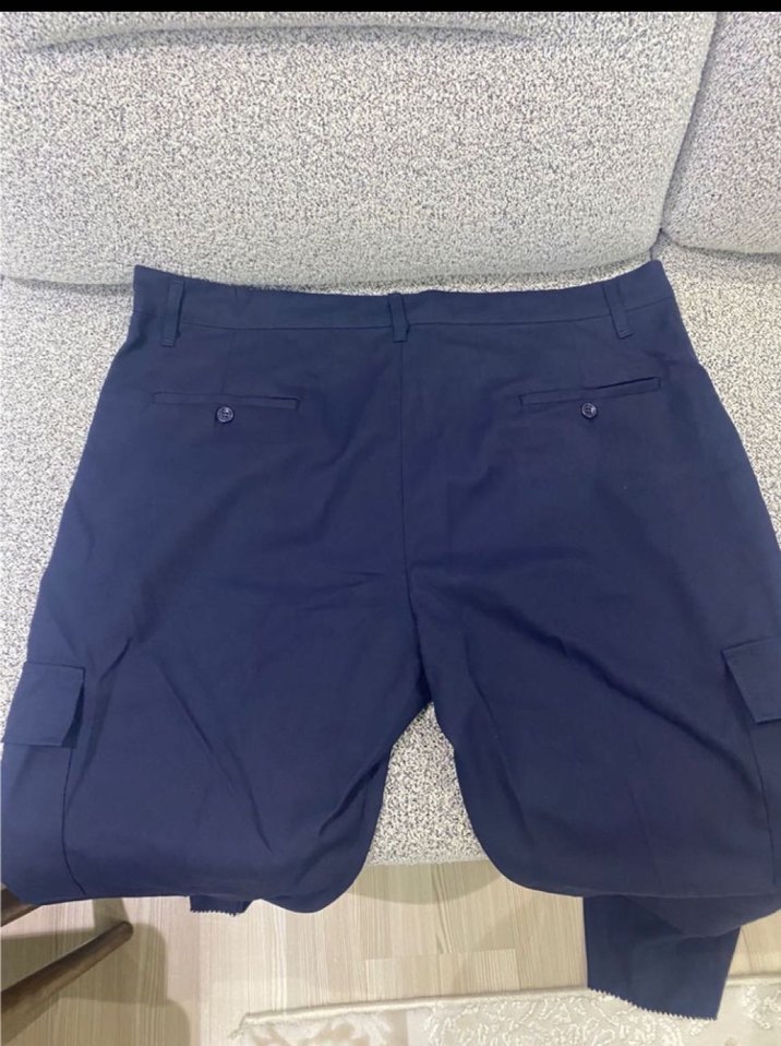 Lacivert Erkek Kargo Pantalon - Görsel 3