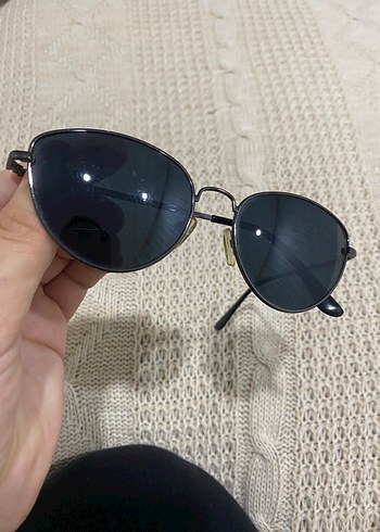 Gri Minimalist Kadın Güneş Gözlüğü - Görsel 3