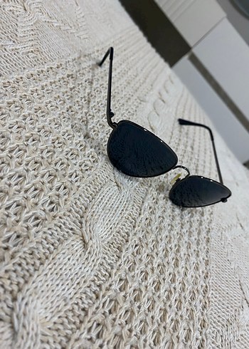 Gri Minimalist Kadın Güneş Gözlüğü - Görsel 6