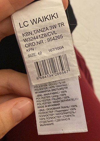 Lc waikiki kadın şişme mont - Görsel 7