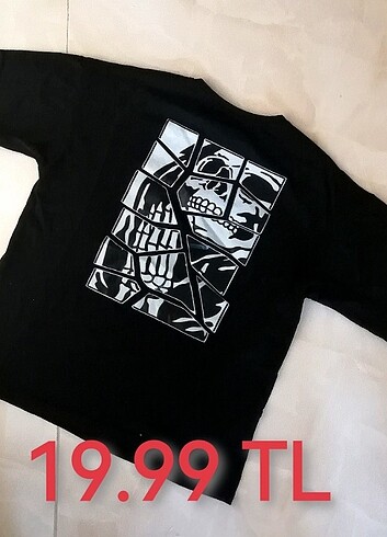 Oversize Small beden Tişört.