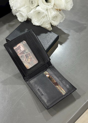 Diğer Modern Klasik Siyah Erkek Cüzdanı
