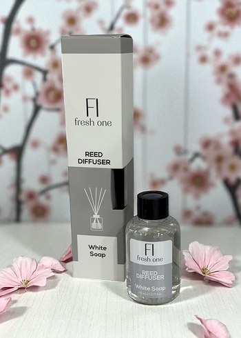 Fresh One Beyaz Sabun Kokulu Reed Difüzör - Görsel 2