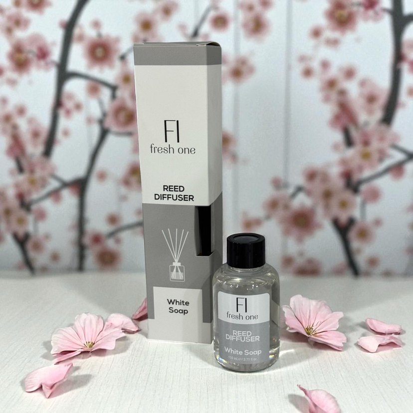 Fresh One Beyaz Sabun Kokulu Reed Difüzör - Görsel 2