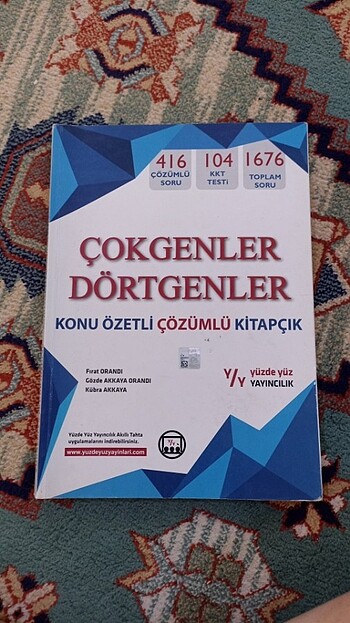 çokgen dörtgen kitabı yüzde yüz yayıncılık