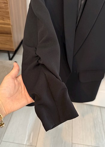 s Beden siyah Renk Blazer cekey