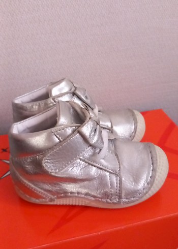 Kız Bebek Gri İlk Adım Ayakkabısı - Görsel 2