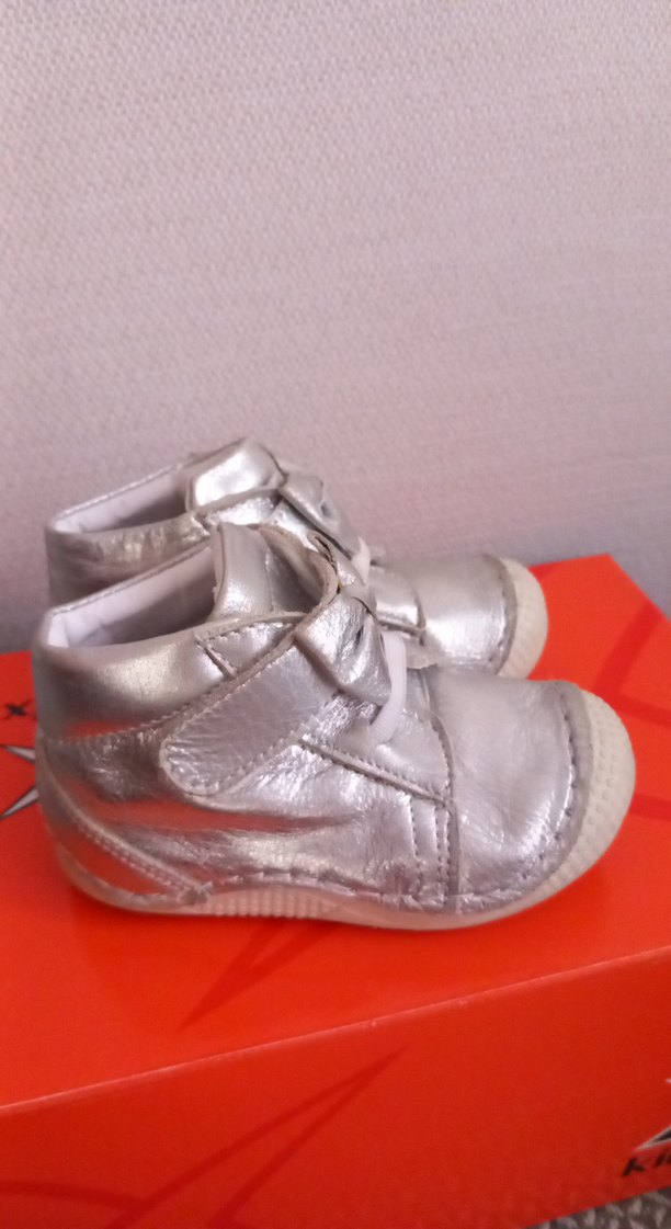 Kız Bebek Gri İlk Adım Ayakkabısı - Görsel 2