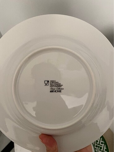 Beden yeşil Renk H&M Home - Tabak