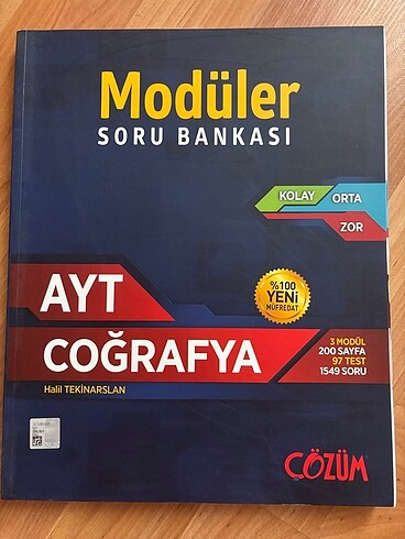 Ayt Coğrafya soru bankası