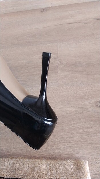 Siyah rugan ayakkabı - Görsel 5