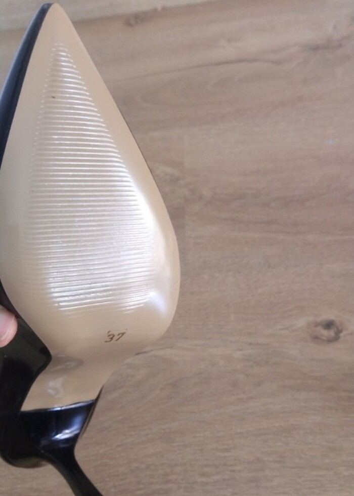 Siyah rugan ayakkabı - Görsel 4