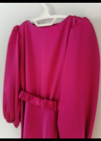 Saten elbise - Görsel 5