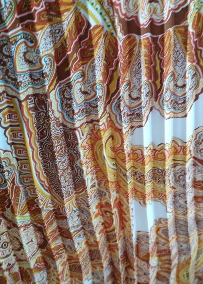 Pilelli şal desen etek - Görsel 4