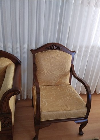 Bej Modern Klasik Kanepe Kılıfı - Görsel 8