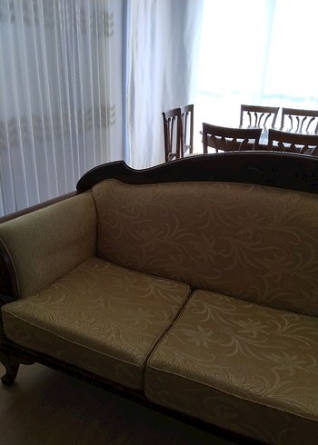 Bej Modern Klasik Kanepe Kılıfı - Görsel 9